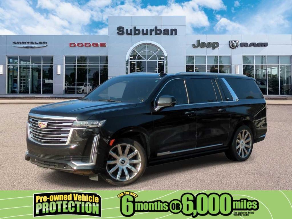 used 2023 Cadillac Escalade ESV car, priced at $58,885