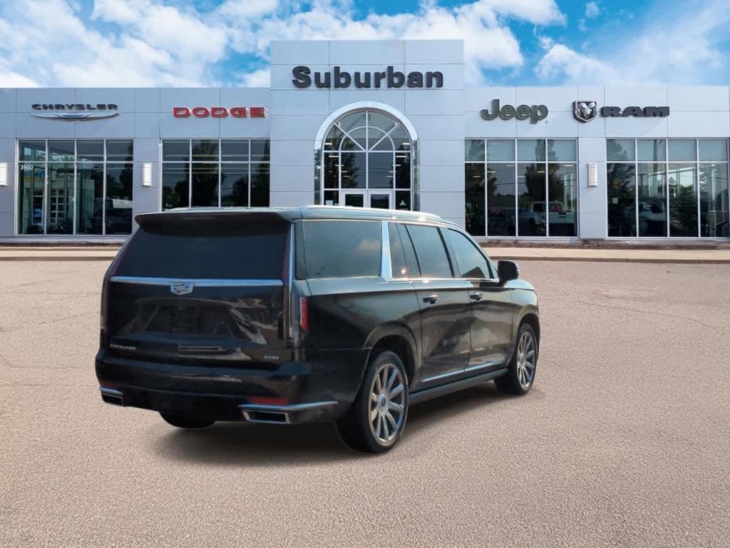 used 2023 Cadillac Escalade ESV car, priced at $58,885