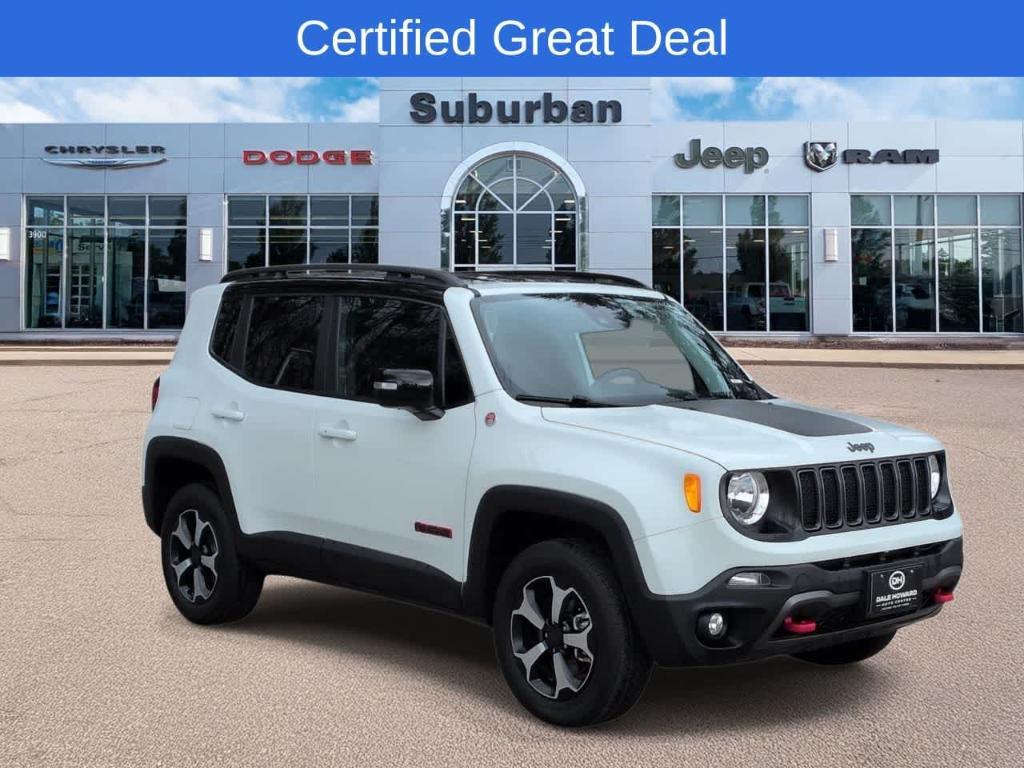 used 2022 Jeep Renegade car, priced at $17,794