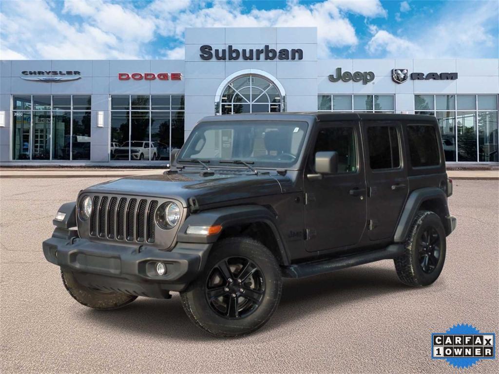 used 2022 Jeep Wrangler Unlimited car, priced at $27,731
