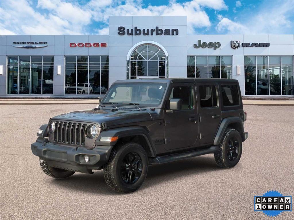 used 2022 Jeep Wrangler Unlimited car, priced at $26,981