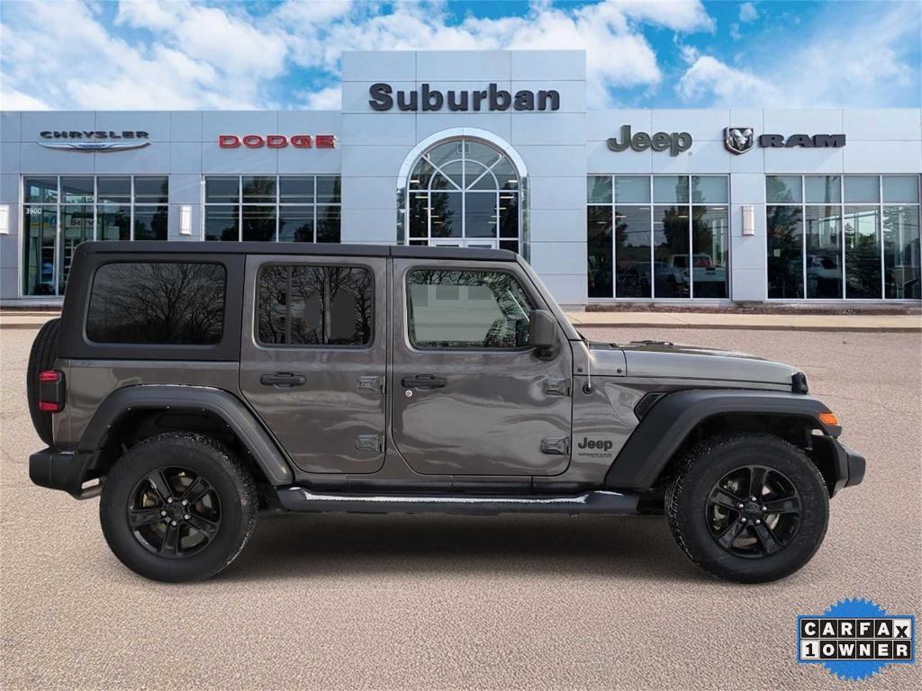 used 2022 Jeep Wrangler Unlimited car, priced at $26,981