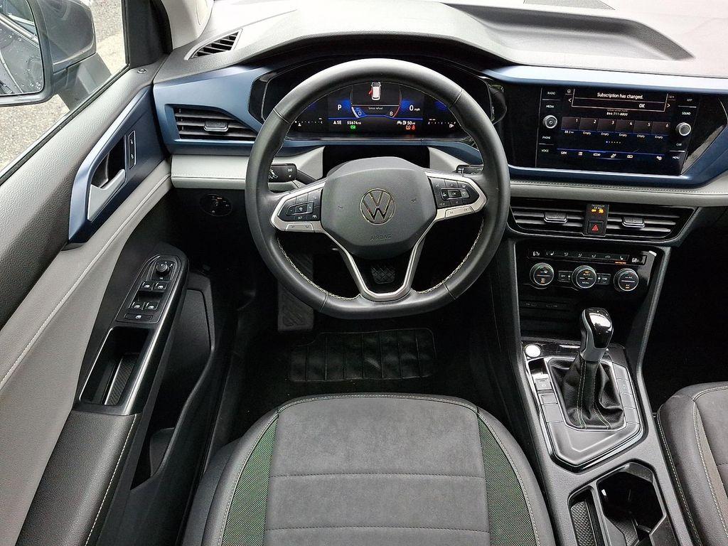 used 2024 Volkswagen Taos car, priced at $19,888