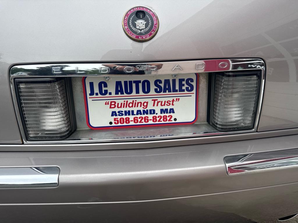 used 1995 Cadillac Eldorado car, priced at $7,000
