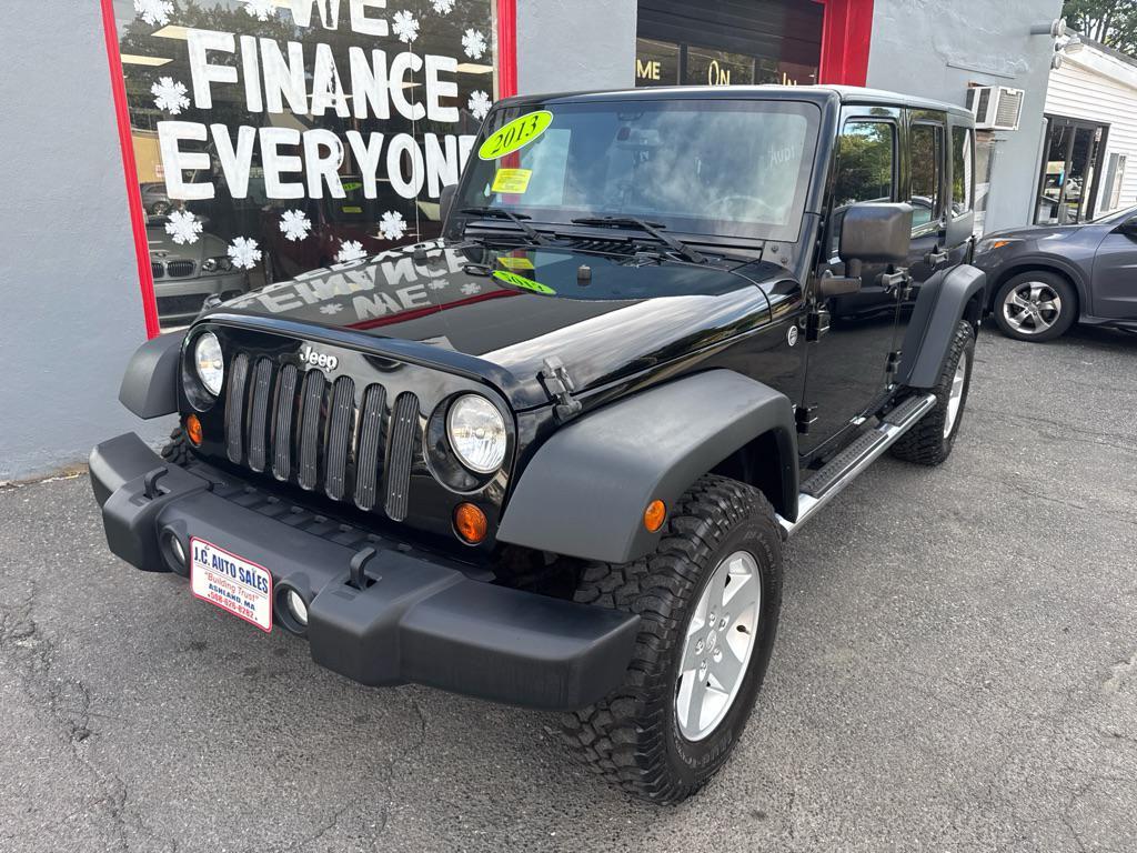 used 2013 Jeep Wrangler Unlimited car, priced at $13,500