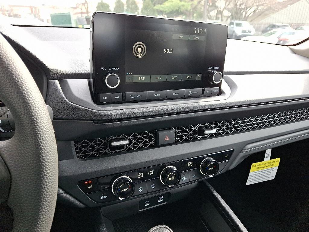 new 2025 Honda Accord car, priced at $31,376