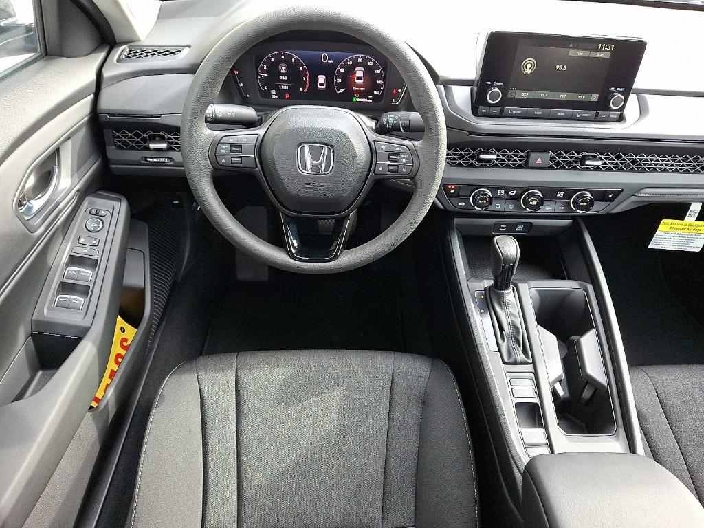 new 2025 Honda Accord car, priced at $31,376