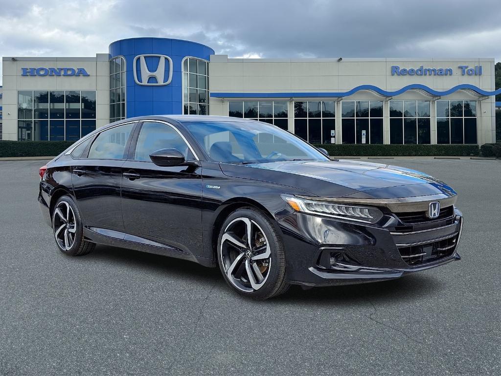 used 2022 Honda Accord Hybrid car, priced at $25,952
