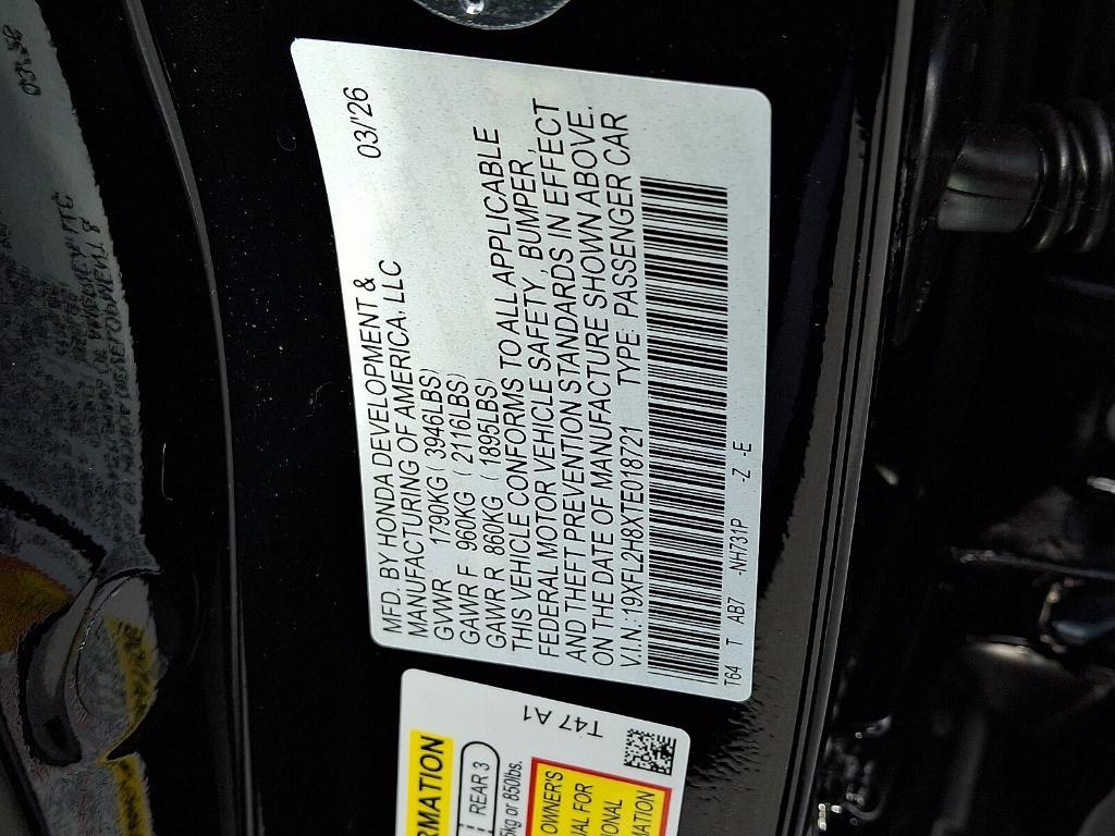 new 2026 Honda Civic car