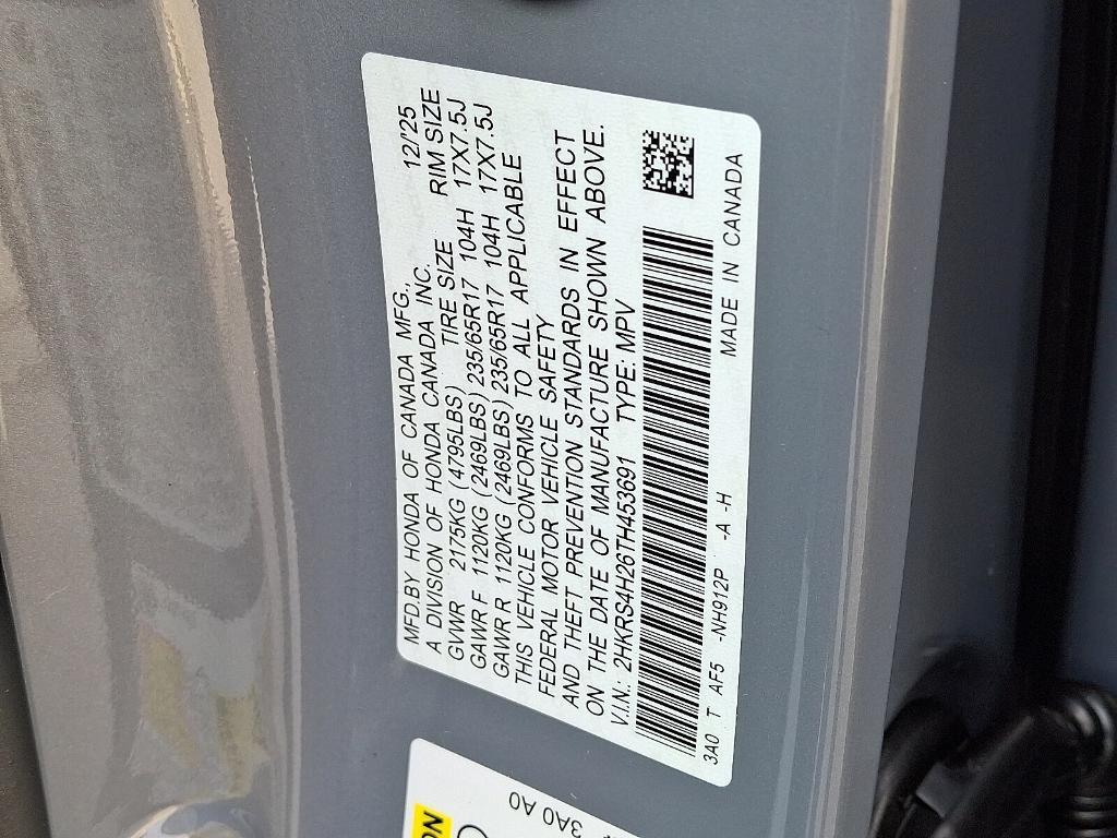 new 2026 Honda CR-V car