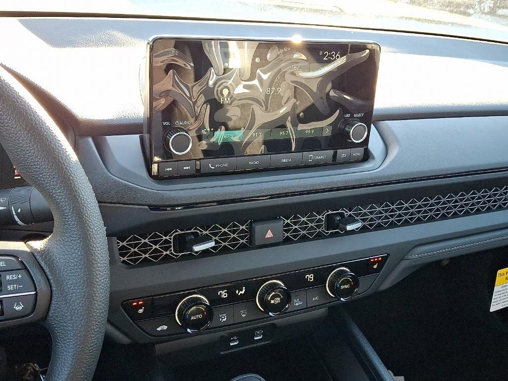 new 2025 Honda Accord car, priced at $31,807