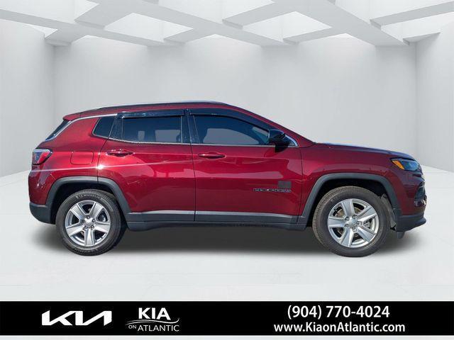 used 2022 Jeep Compass car, priced at $18,131