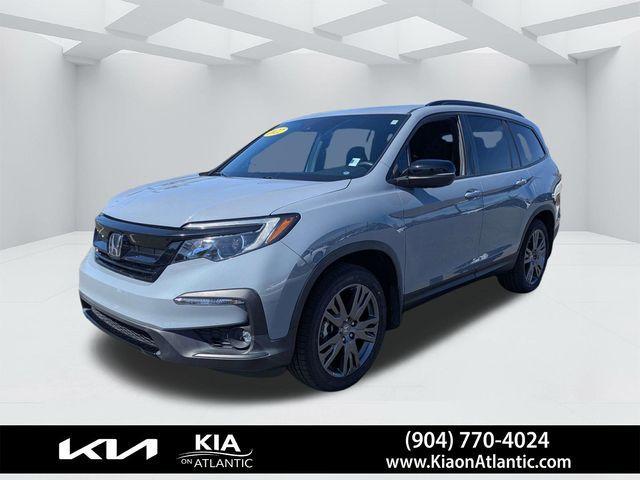 used 2022 Honda Pilot car, priced at $26,677