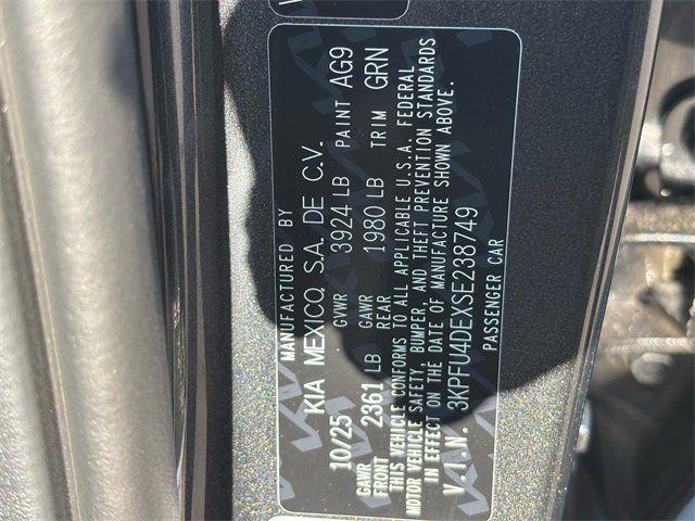 new 2025 Kia K4 car, priced at $24,106