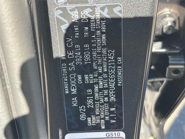 new 2025 Kia K4 car, priced at $24,162