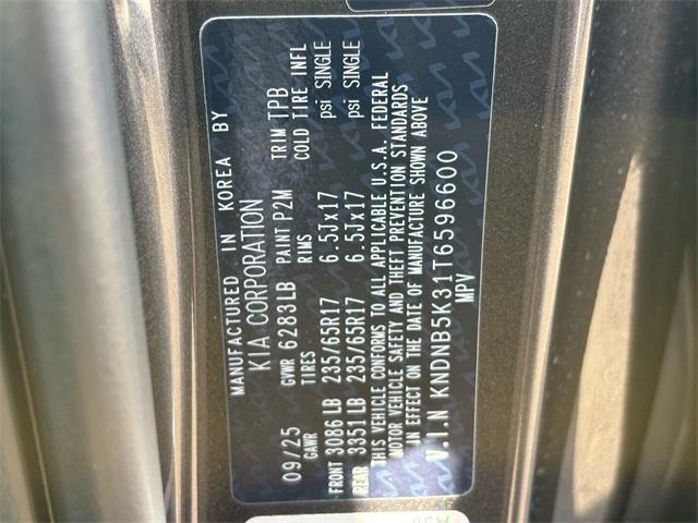 new 2026 Kia Carnival car, priced at $37,945