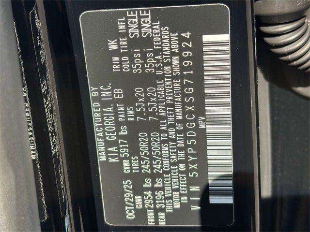 new 2025 Kia Telluride car, priced at $46,505