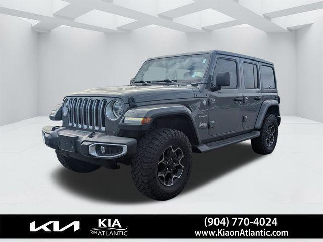 used 2021 Jeep Wrangler Unlimited car, priced at $29,427