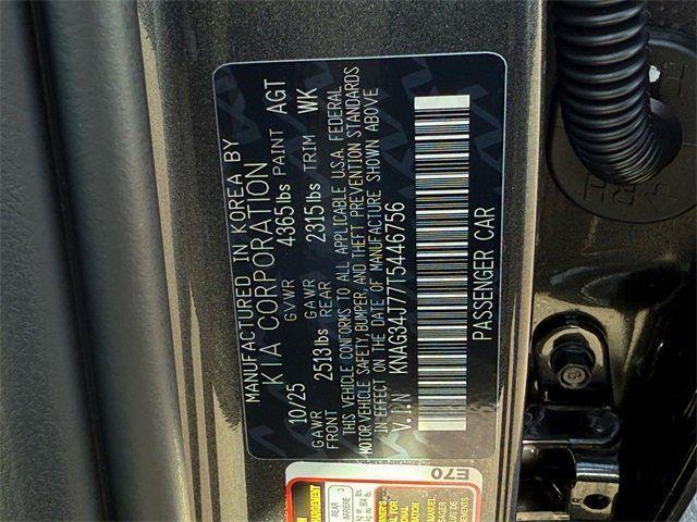 new 2026 Kia K5 car, priced at $33,471