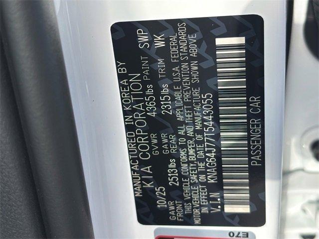 new 2026 Kia K5 car, priced at $28,046