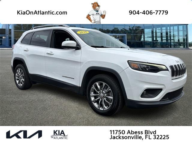 used 2020 Jeep Cherokee car, priced at $15,491