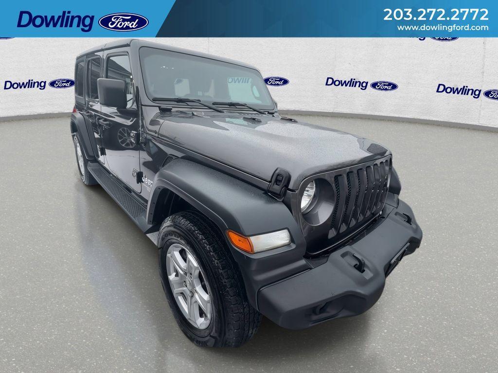 used 2020 Jeep Wrangler Unlimited car, priced at $21,795