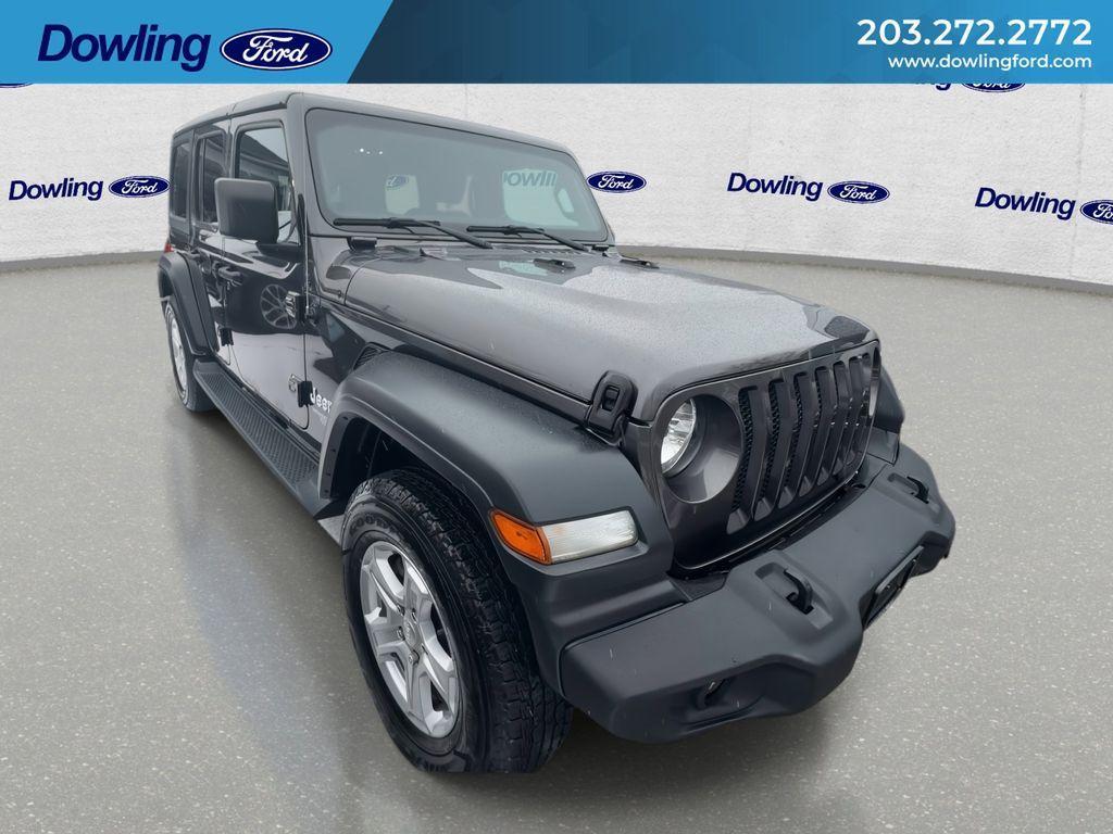 used 2020 Jeep Wrangler Unlimited car, priced at $21,795