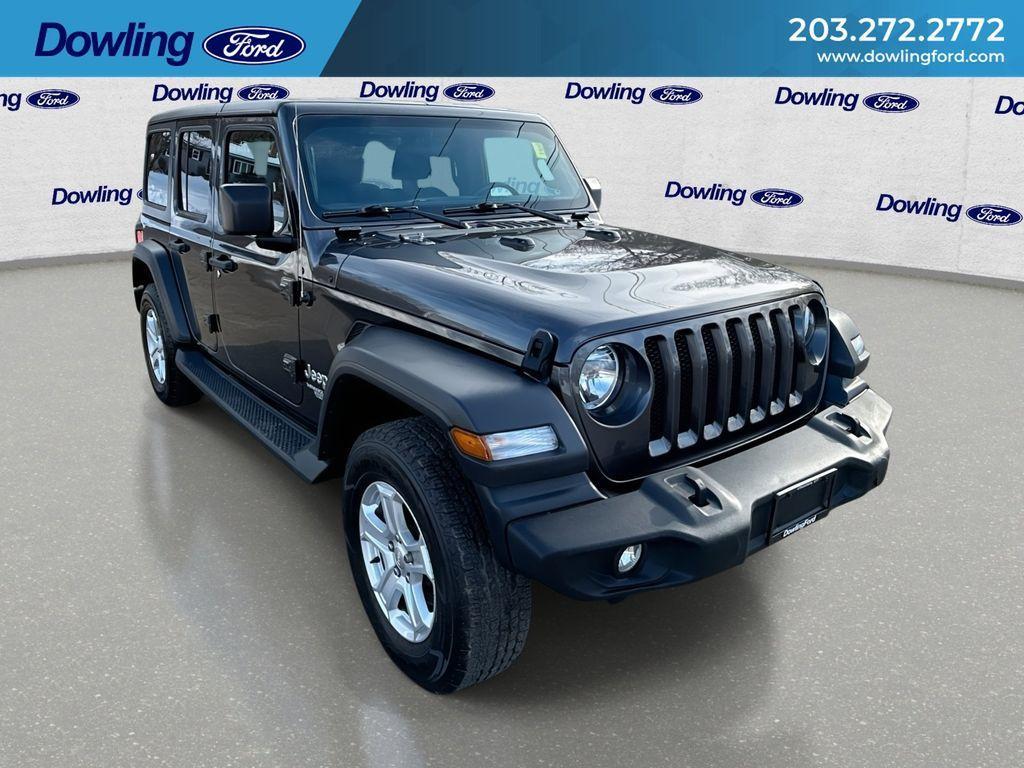 used 2020 Jeep Wrangler Unlimited car, priced at $21,795