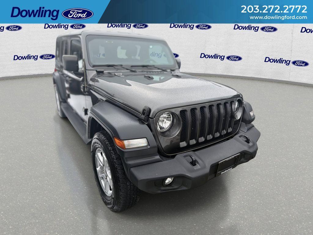 used 2020 Jeep Wrangler Unlimited car, priced at $21,795