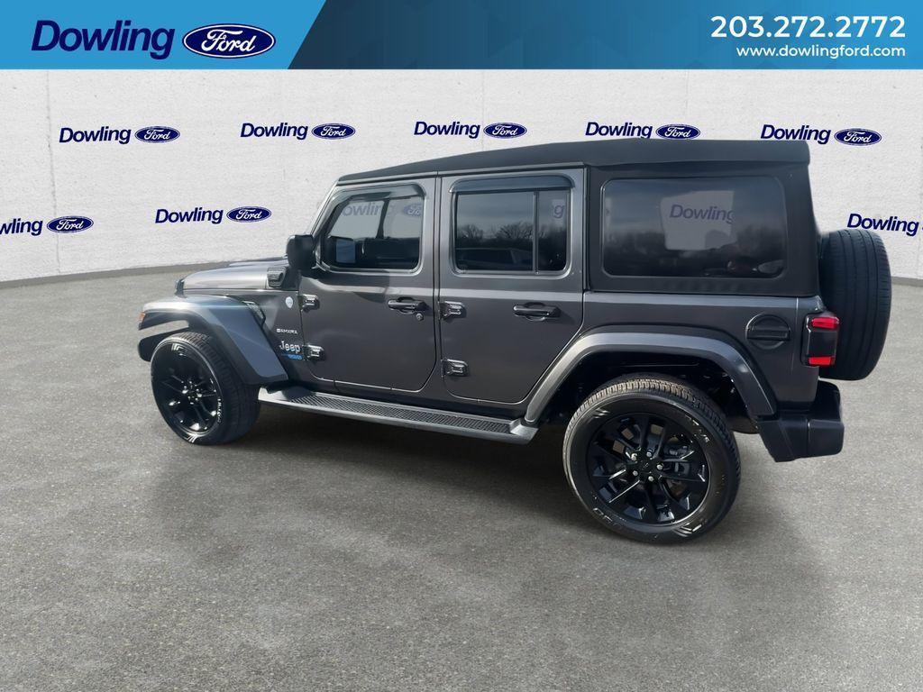 used 2022 Jeep Wrangler Unlimited 4xe car, priced at $28,685