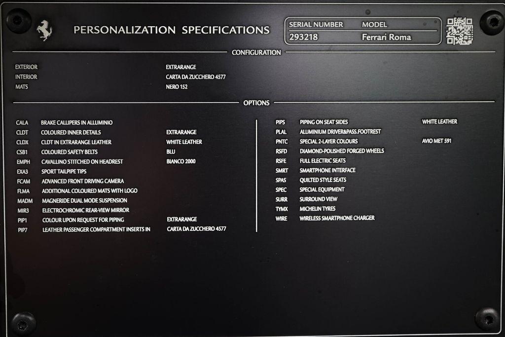 used 2023 Ferrari Roma car, priced at $231,685