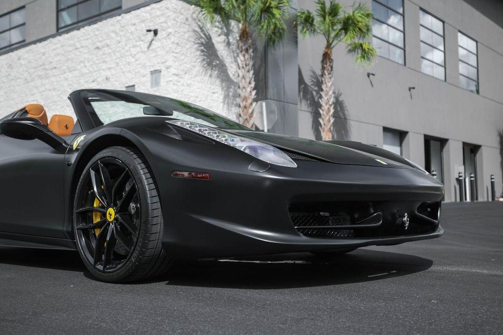used 2013 Ferrari 458 Spider car, priced at $239,991