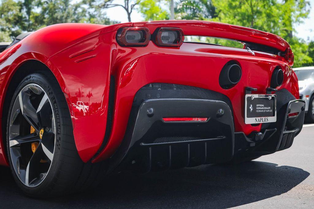 used 2023 Ferrari SF90 Spider car, priced at $617,685