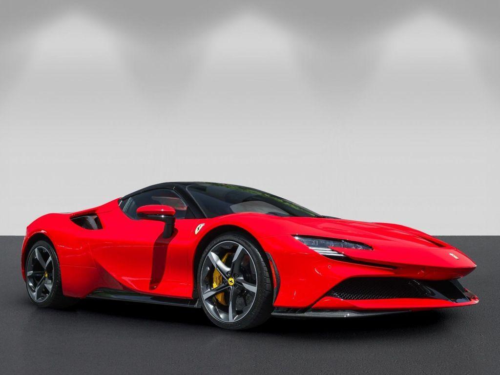used 2023 Ferrari SF90 Spider car, priced at $617,685