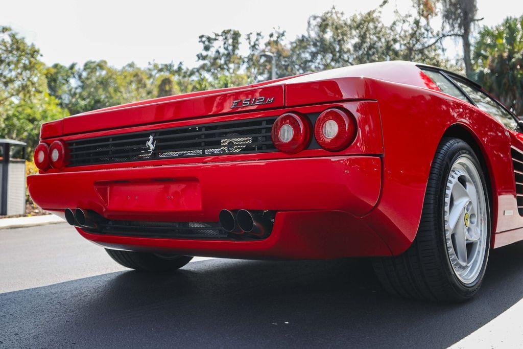 used 1995 Ferrari 512 M car, priced at $605,000