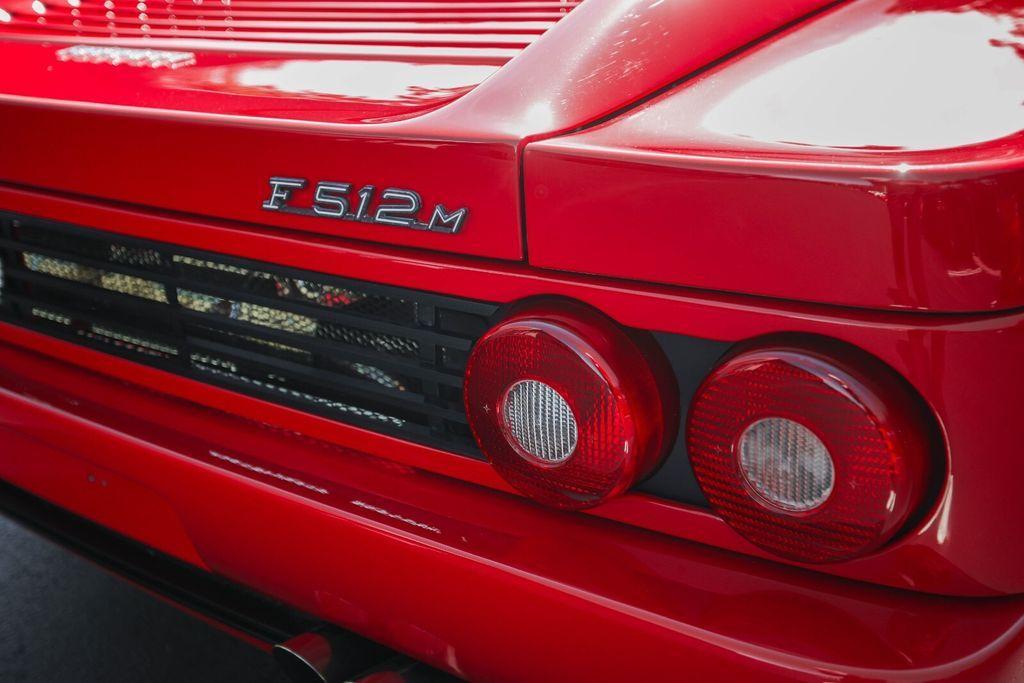 used 1995 Ferrari 512 M car, priced at $605,000