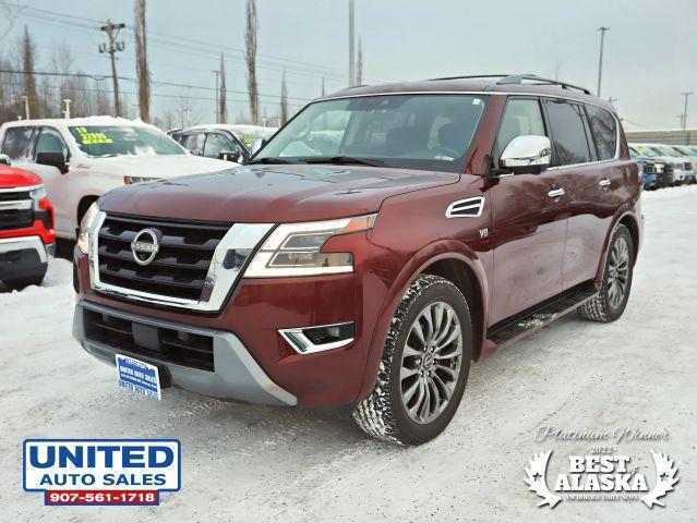 used 2021 Nissan Armada car, priced at $42,995