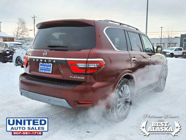 used 2021 Nissan Armada car, priced at $42,995