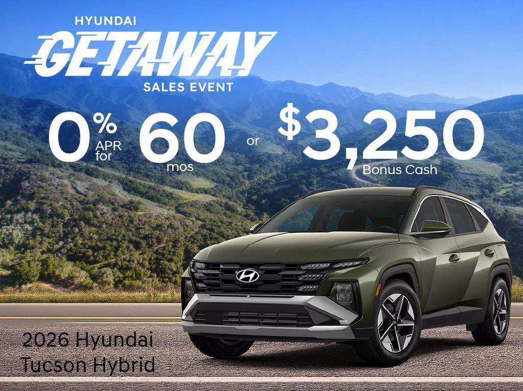 new 2026 Hyundai TUCSON Hybrid car, priced at $35,315