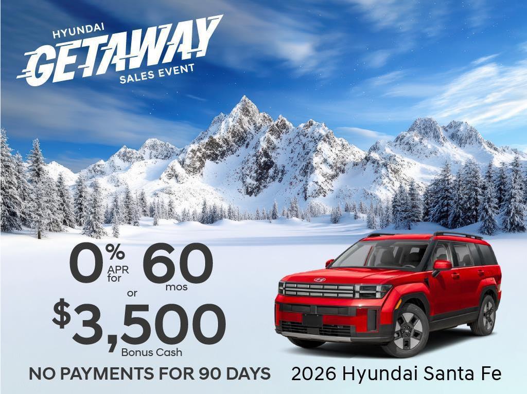 new 2026 Hyundai Santa Fe car, priced at $49,411