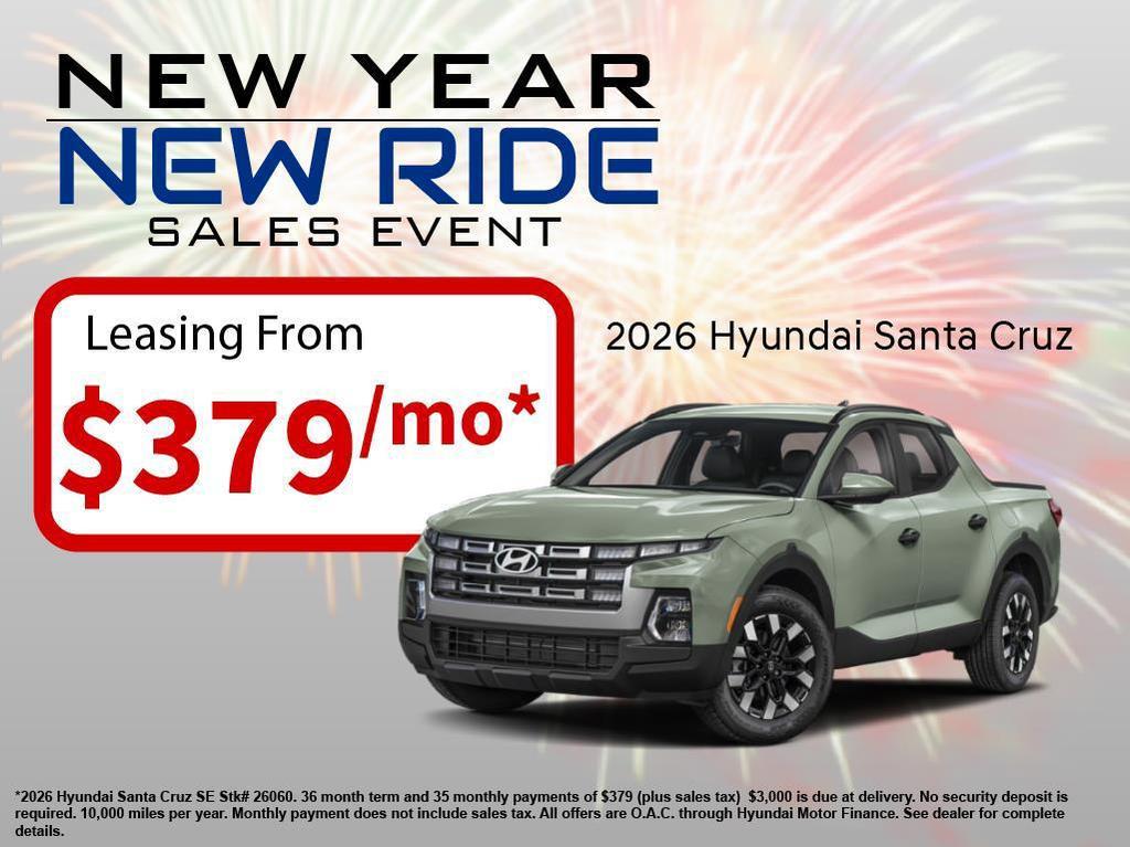 new 2026 Hyundai SANTA CRUZ car, priced at $34,122