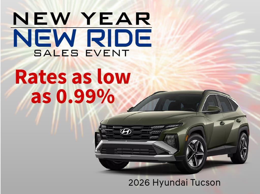 new 2026 Hyundai Tucson car, priced at $35,732