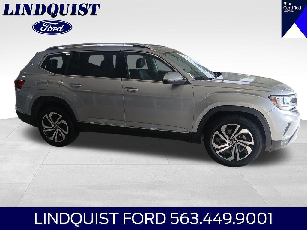 used 2021 Volkswagen Atlas car, priced at $24,490