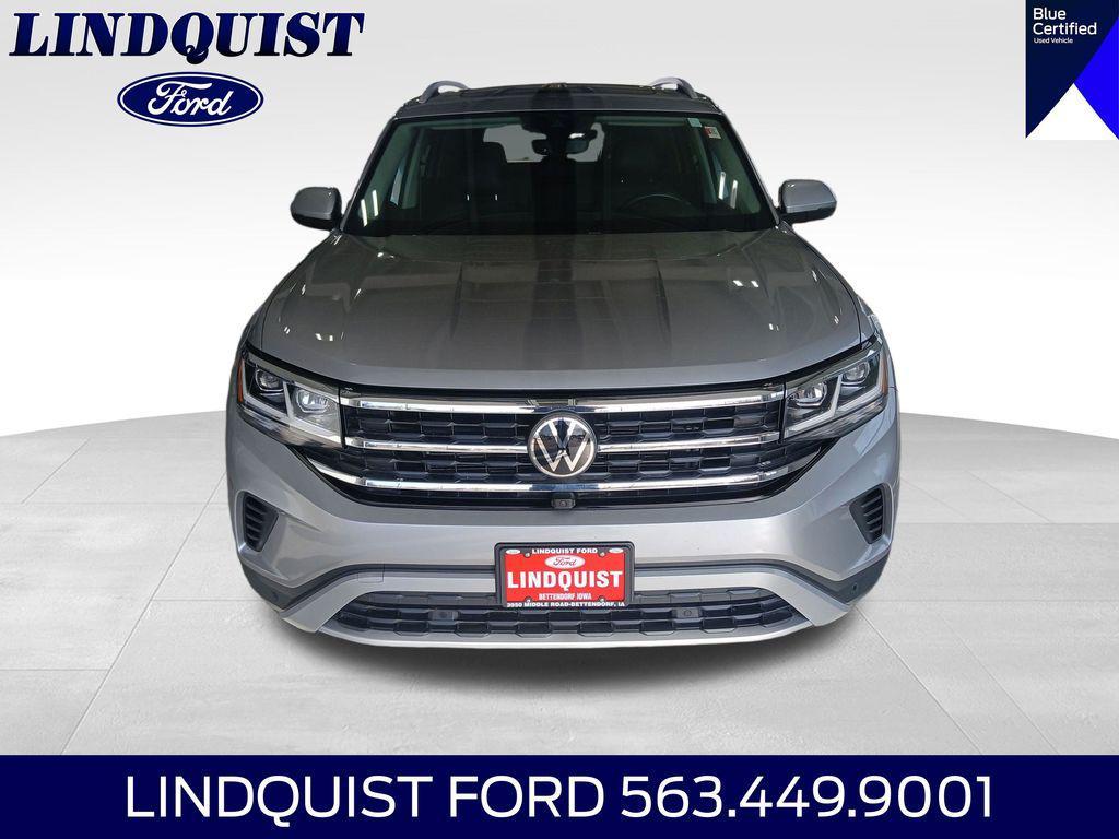 used 2021 Volkswagen Atlas car, priced at $24,490
