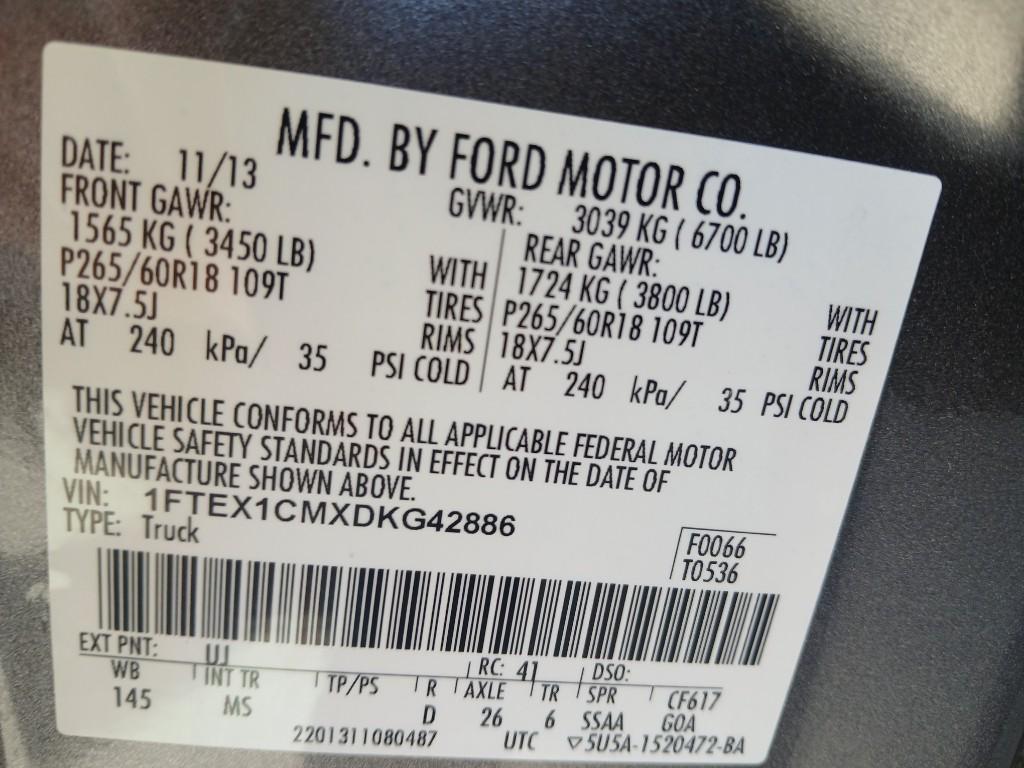 used 2013 Ford F-150 car, priced at $9,900