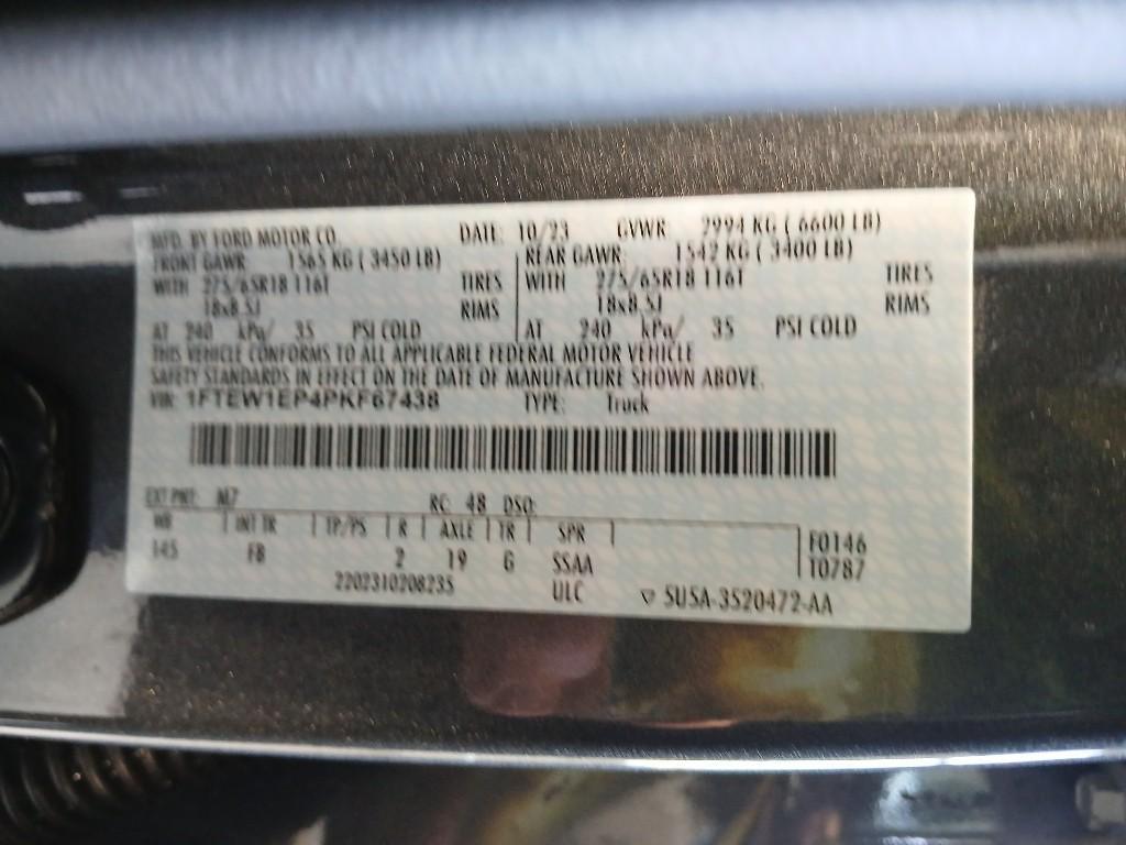 used 2023 Ford F-150 car, priced at $40,554