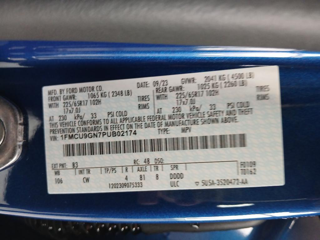 used 2023 Ford Escape car, priced at $22,769