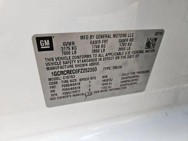 used 2015 Chevrolet Silverado 1500 car, priced at $17,000