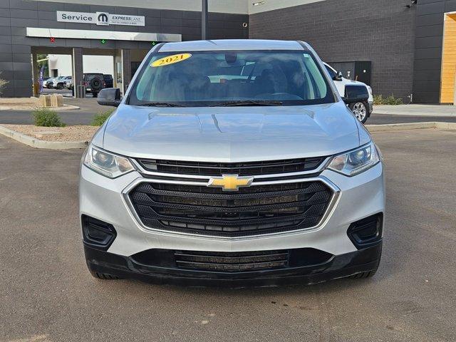 used 2021 Chevrolet Traverse car, priced at $13,000