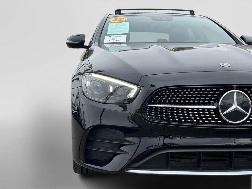 used 2022 Mercedes-Benz E-Class car, priced at $38,994